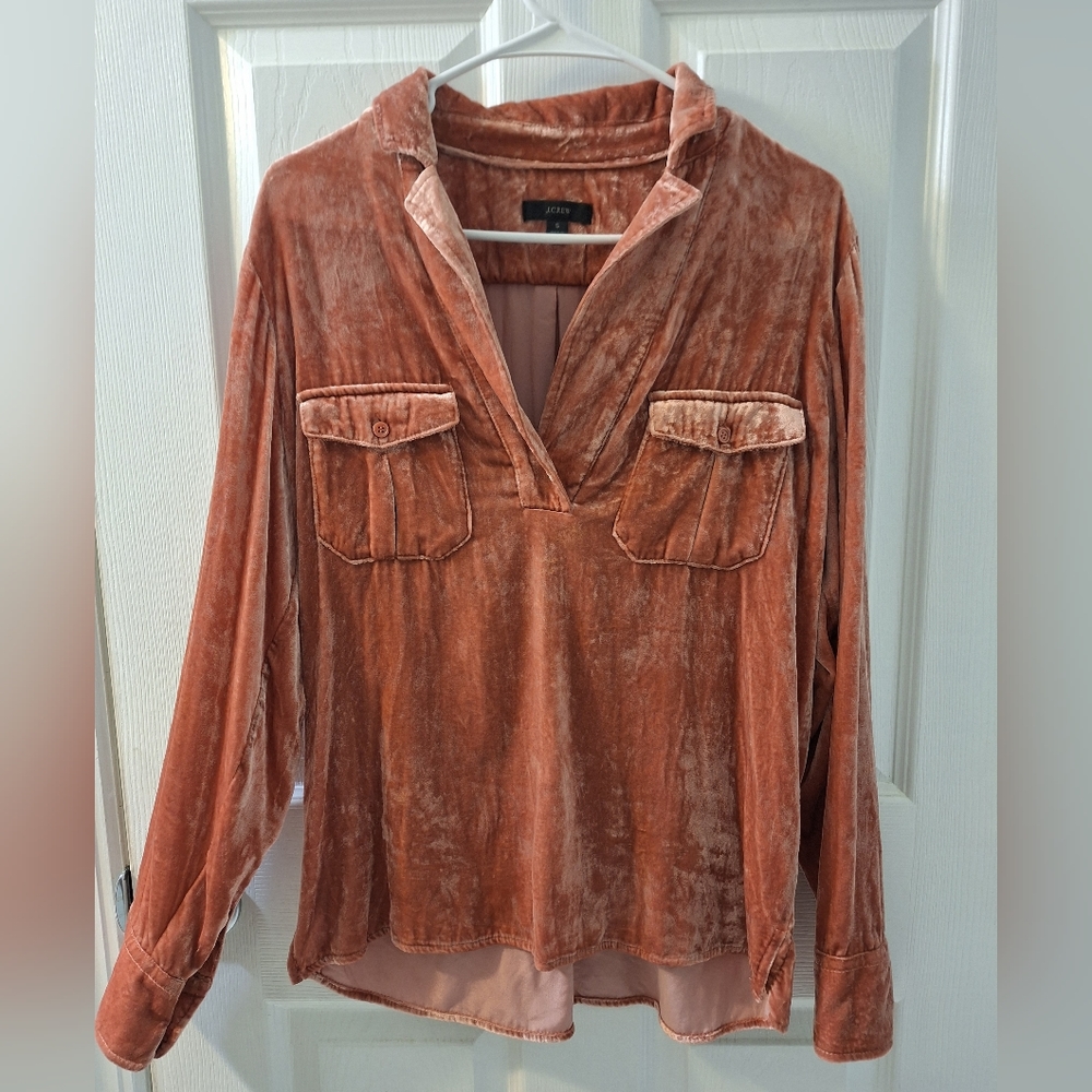 Velvet J. Crew top, small, worn once, pink